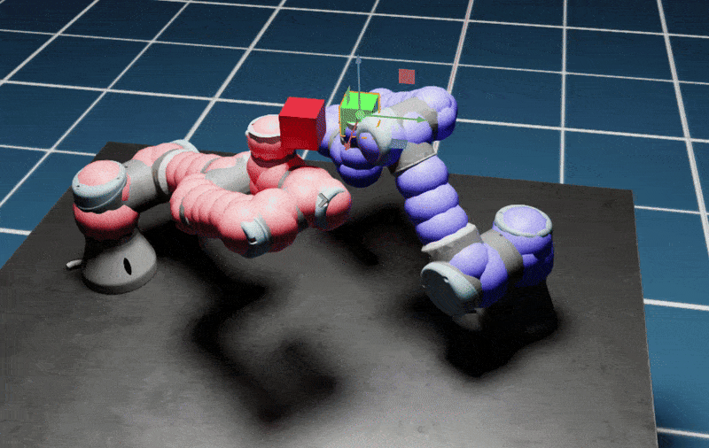 Multi-robot collision avoidance