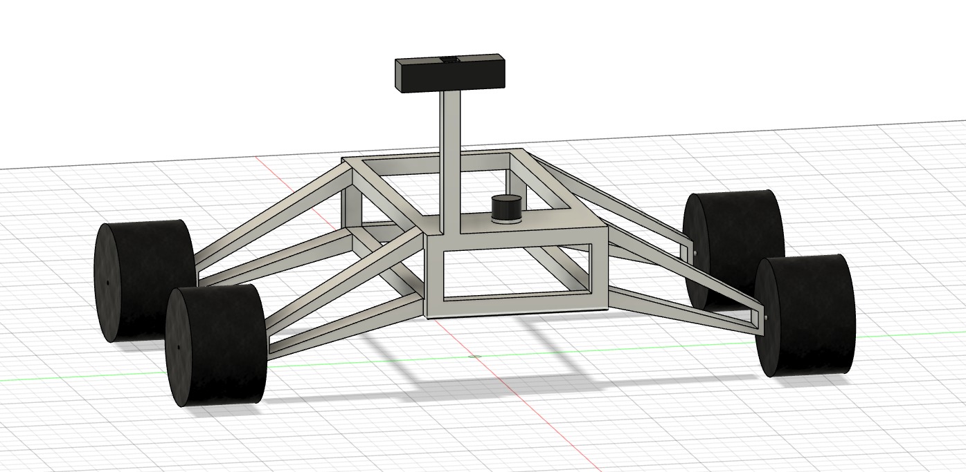 Original CAD model that also was used for the URDF